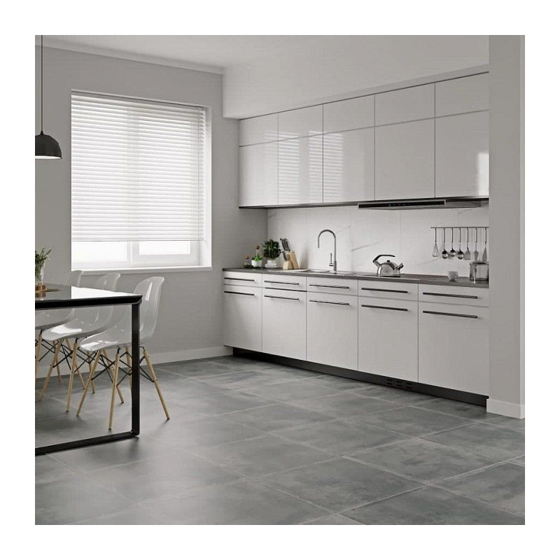 Керамогранит Grasaro Vita G-3033, темно-серый, 600х600х9 мм