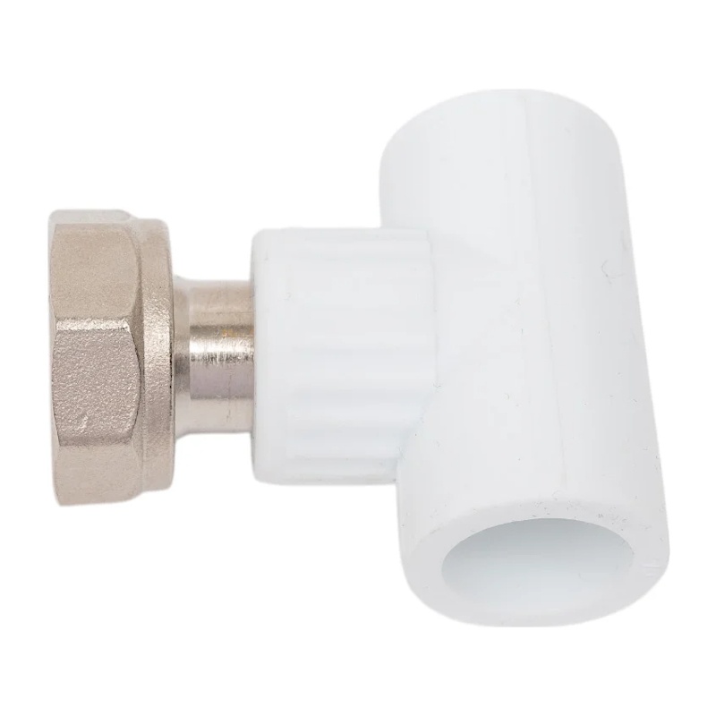 Тройник комбинированный Valfex латунная резьба 20х3/4" ВР