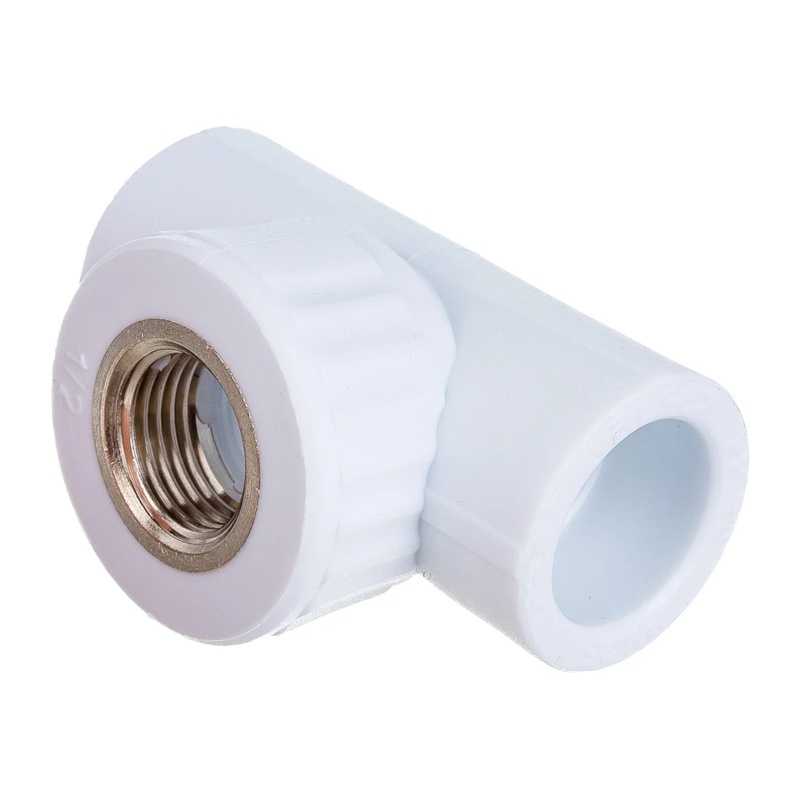 Тройник комбинированный Valfex латунная резьба 25х1/2" ВР