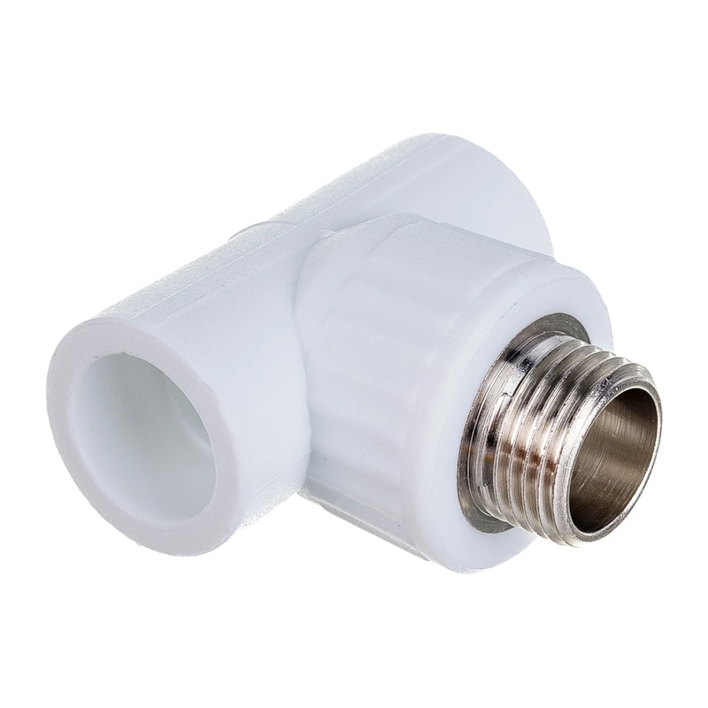 Тройник комбинированный Valfex латунная резьба 20х1/2" НР