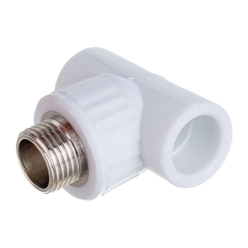 Тройник комбинированный Valfex латунная резьба 20х1/2" НР