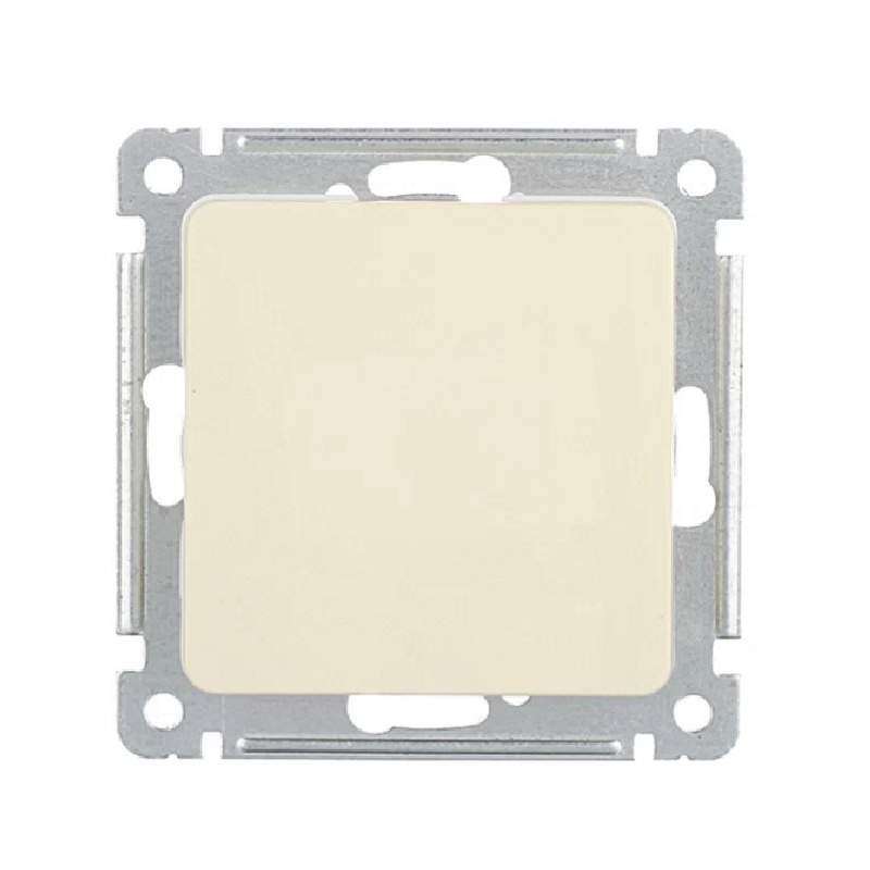 Выключатель с/у Master ВС10-411-01, 1 клавиша, б/инд, слоновая кость