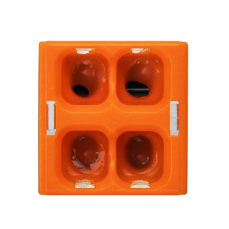 Клемма 2273-244 с пастой, 4 провода 1,0-2,5 мм2 (5 шт.)