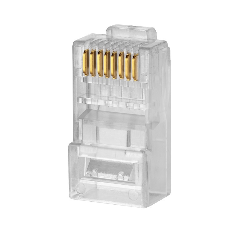 Коннектор компьютерный RJ-45 UTP для кабеля cat.5e (100 шт.)