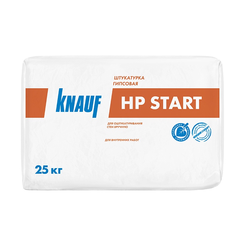 Штукатурка гипсовая Knauf HP Start, 25 кг
