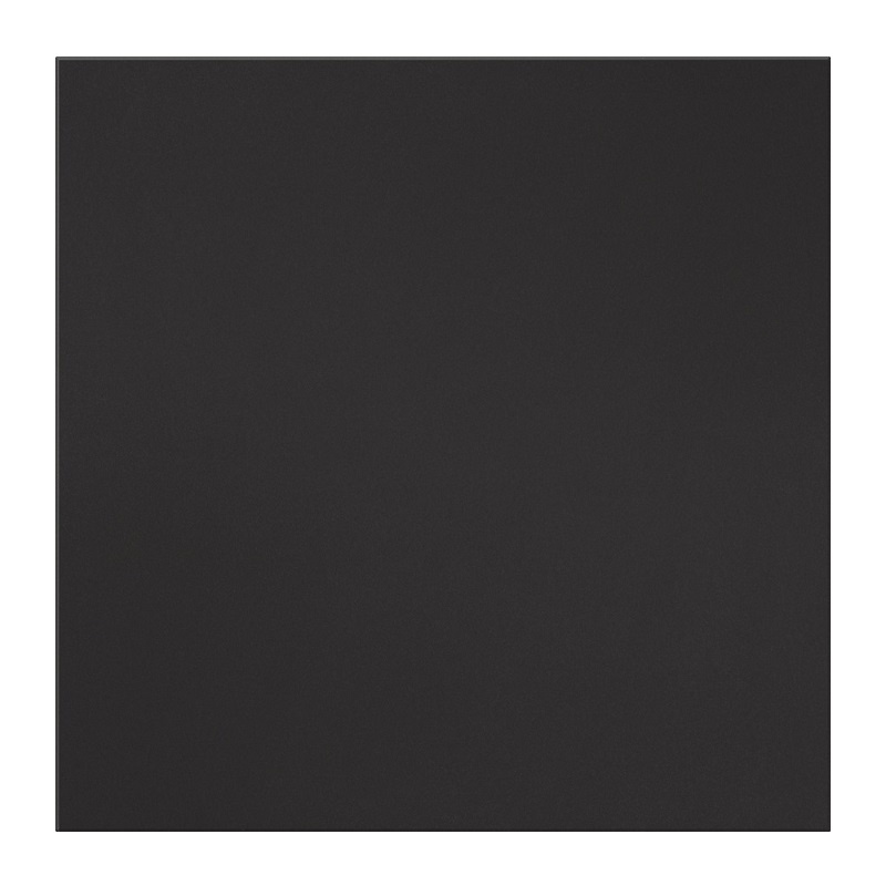 Керамогранит УГ UF019, матовый, насыщенно-черный, 600х600х10 мм