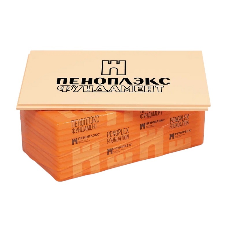 Пенополистирол экструдированный Пеноплэкс Фундамент 1185х585х50 мм, 1 шт