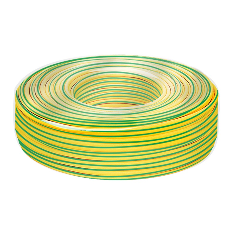 Провод ПуГВнг-LS (ПВ-3) 1х4мм2, желто-зеленый (бухта-100 п.м.) ГОСТ 31947-2012