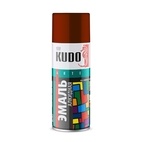 Эмаль аэрозольная Kudo KU-1024 универсальная красно-коричневая (0,52 л)