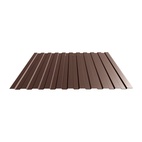 Профнастил С-8, коричневый шоколад (RAL 8017), 1200х2000х0,4 мм