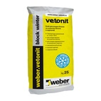 Монтажно-кладочная смесь Vetonit Блок зимний, 25 кг