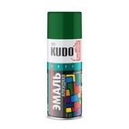 Эмаль аэрозольная Kudo KU-10081 универсальная зелёная (0,52 л)