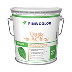 Краска для стен и потолк. Finncolor Oasis Hall&Office 4 база А (2,7 л)