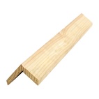 Уголок деревянный плоский, сращенный, сорт Экстра, 5х30х30х2500 мм