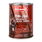 Эмаль для пола Pufas Decoself ПФ-266 жёлто-коричневая (0,9 кг)