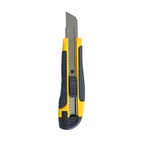 Нож строительный Biber 50118 усиленный, прямоугольный фиксатор 18 мм