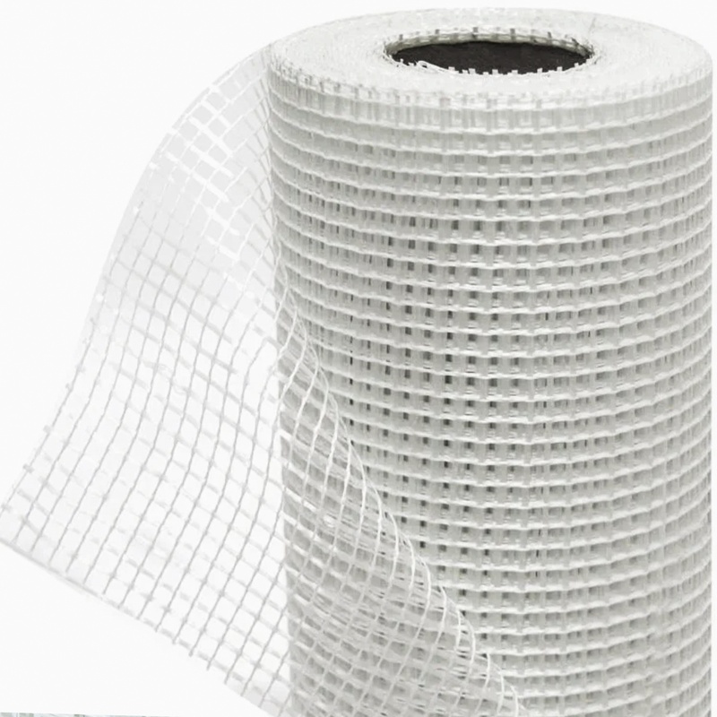 Сетка стеклотканевая Люкстейп Интерьер, 5х5 мм, 1х20 м, 65 гр/м2