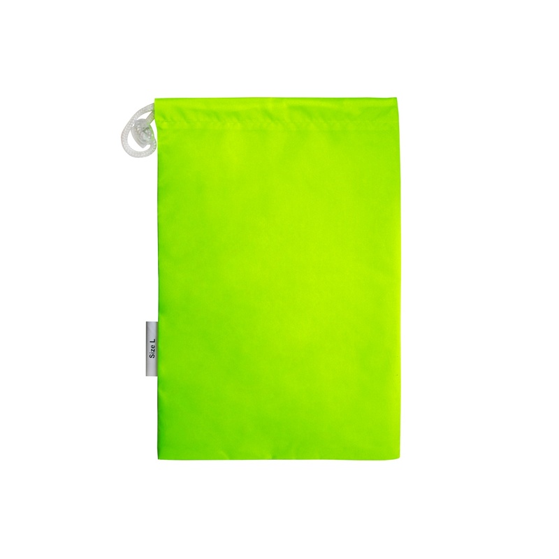 Плащ-дождевик флуоресцентный на молнии Farina Profi 94004, размер 56-58 (25 шт)