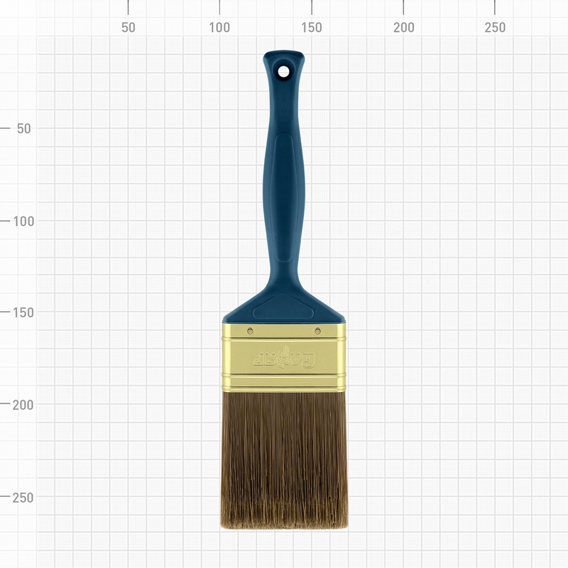 Кисть плоская ВАРЯГ 31244 Orel Dupont 70 мм