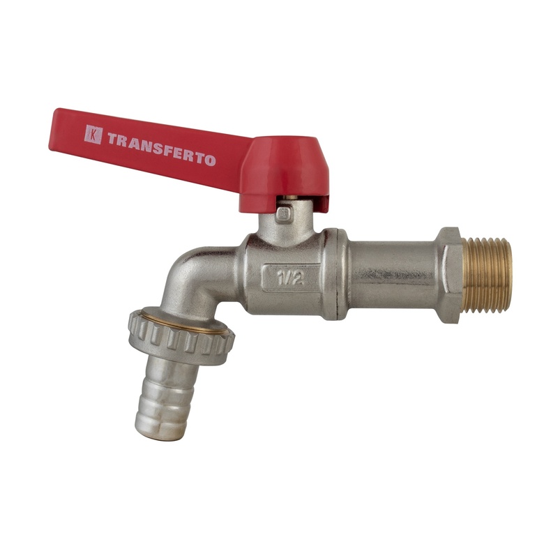 Кран шаровый водоразборный Klip 5002 , 1/2" НР, длинная ручка