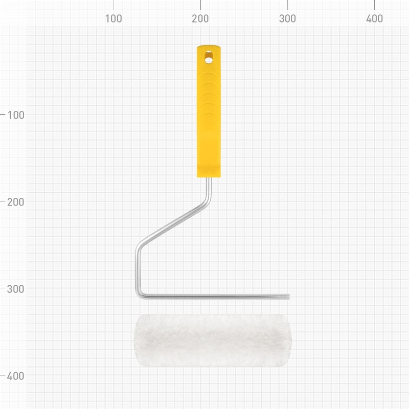 Валик Biber 32515, полиакрил, с бюгелем, ворс 17 мм, 180 мм