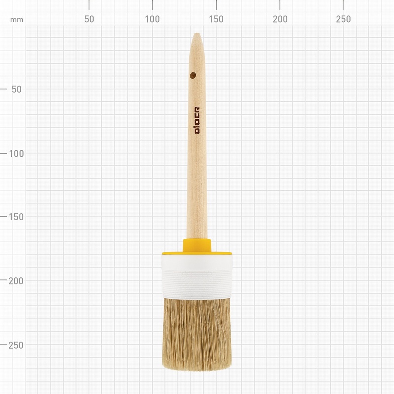 Кисть круглая Biber 31187 Стандарт 55 мм