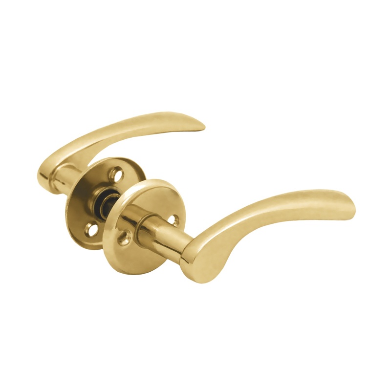 Ручка дверная для финских дверей SCHLOSS 01012 018 золото (10/50)