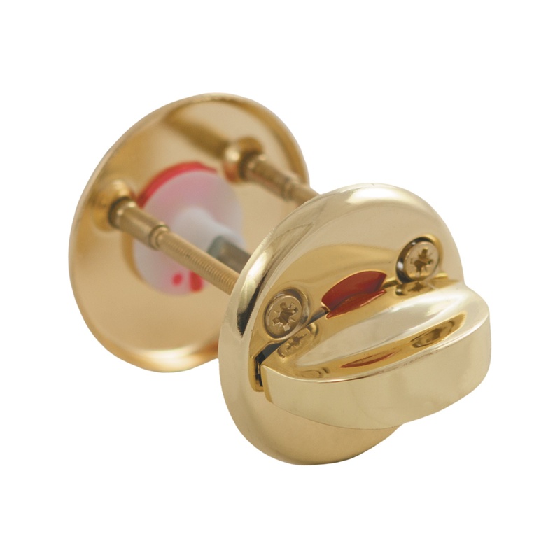 Завертка WC дверная SCHLOSS 02002 золото 50 мм (25/250)