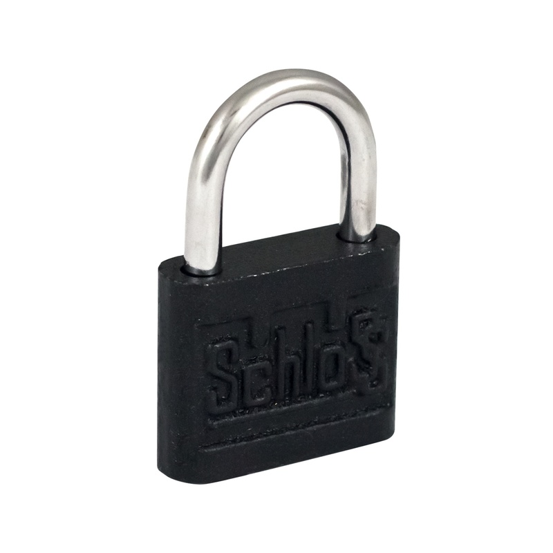 Замок навесной черный SCHLOSS PL-05/50 чугун (73013)