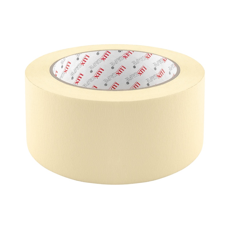 Лента малярная Luxtape, жёлтая, 50 мм х 50 м