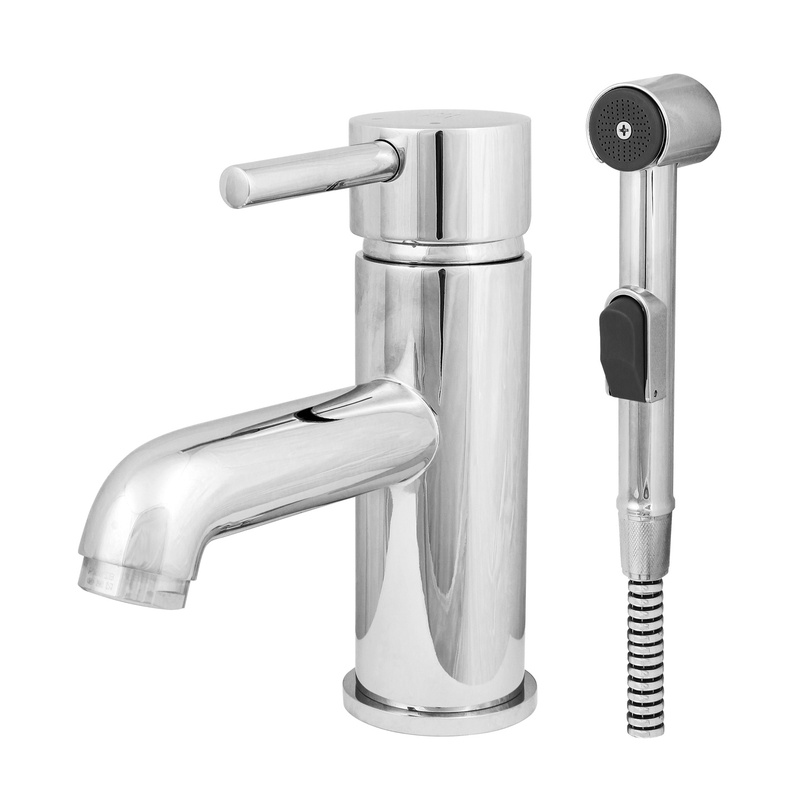 Смеситель для раковины Mix&Fix Buggy 0208, с гигиеническим душем