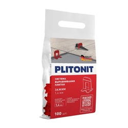 Зажим Plitonit SVP-PROFI, 1,4 мм (100 шт)