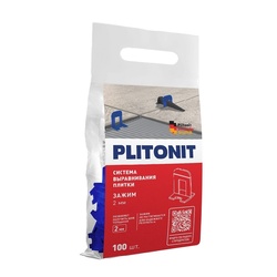 Зажим Plitonit SVP-PROFI, 2 мм (100 шт.)