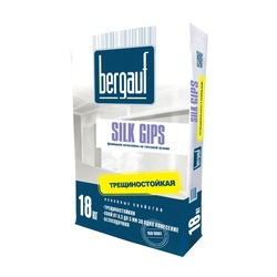 Шпаклевка гипсовая финишная Bergauf Silk Gips, 18 кг