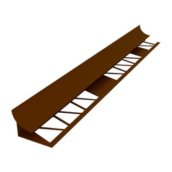 Уголок внутр. под плитку, пластик, шоколад (2,5 м х 7-8 мм)