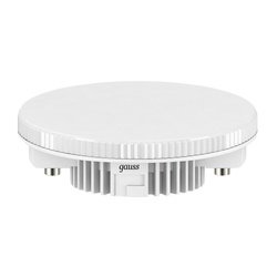 Лампа светодиодная Gauss Black LED GX53, 8Вт, 4100К, нейтральный свет