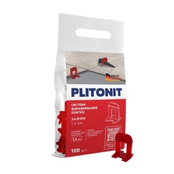 Зажим Plitonit SVP-PROFI, 1,4 мм (100 шт)