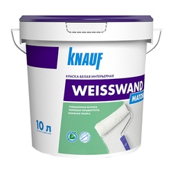 Краска в/д Knauf Weisswand 707455 белая (10 л)